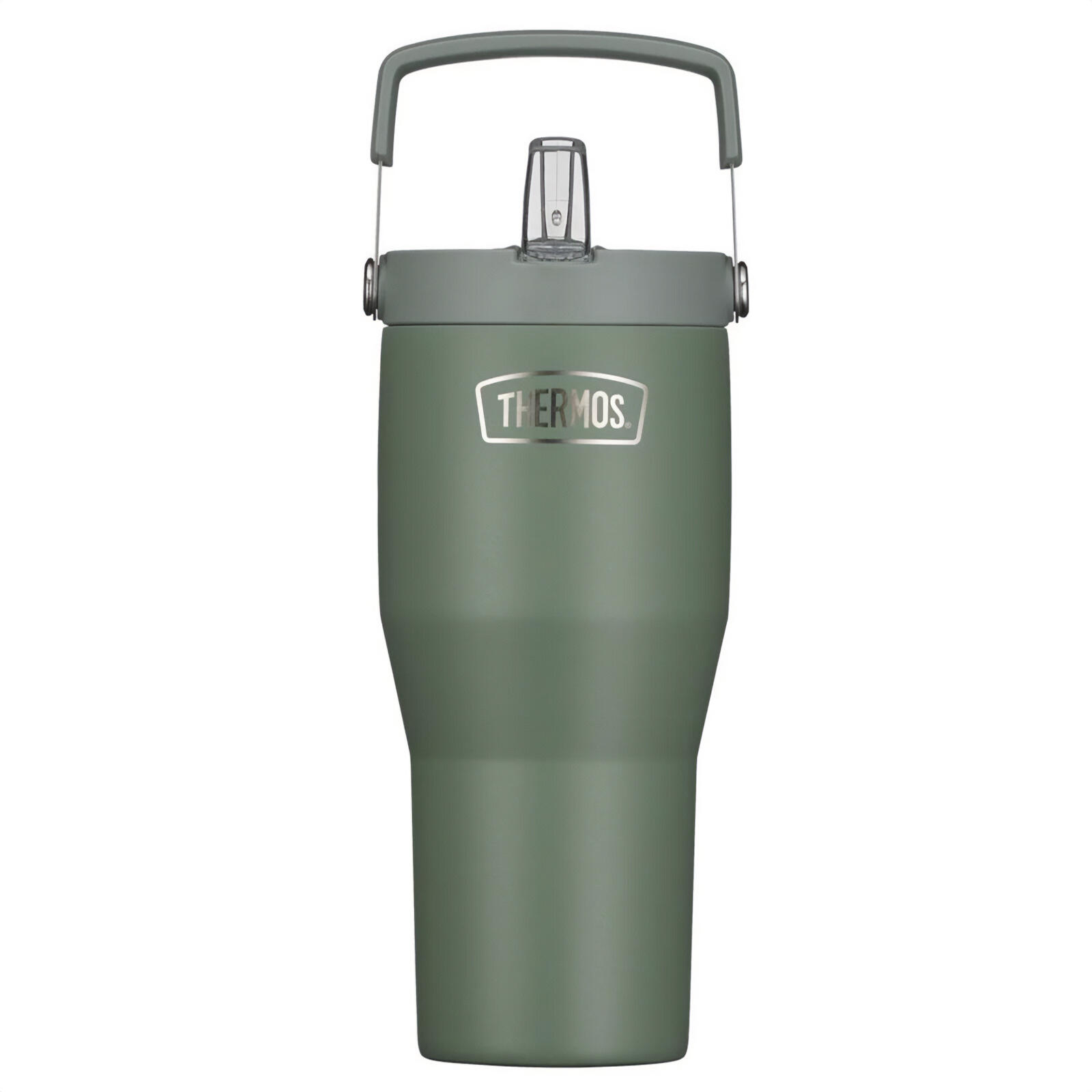 Thermos - Gobelet Refreshing Gobelet Isolant Bouteille À Boire Poignée Paille 0,85 L - Verre - Vert - Decathlon