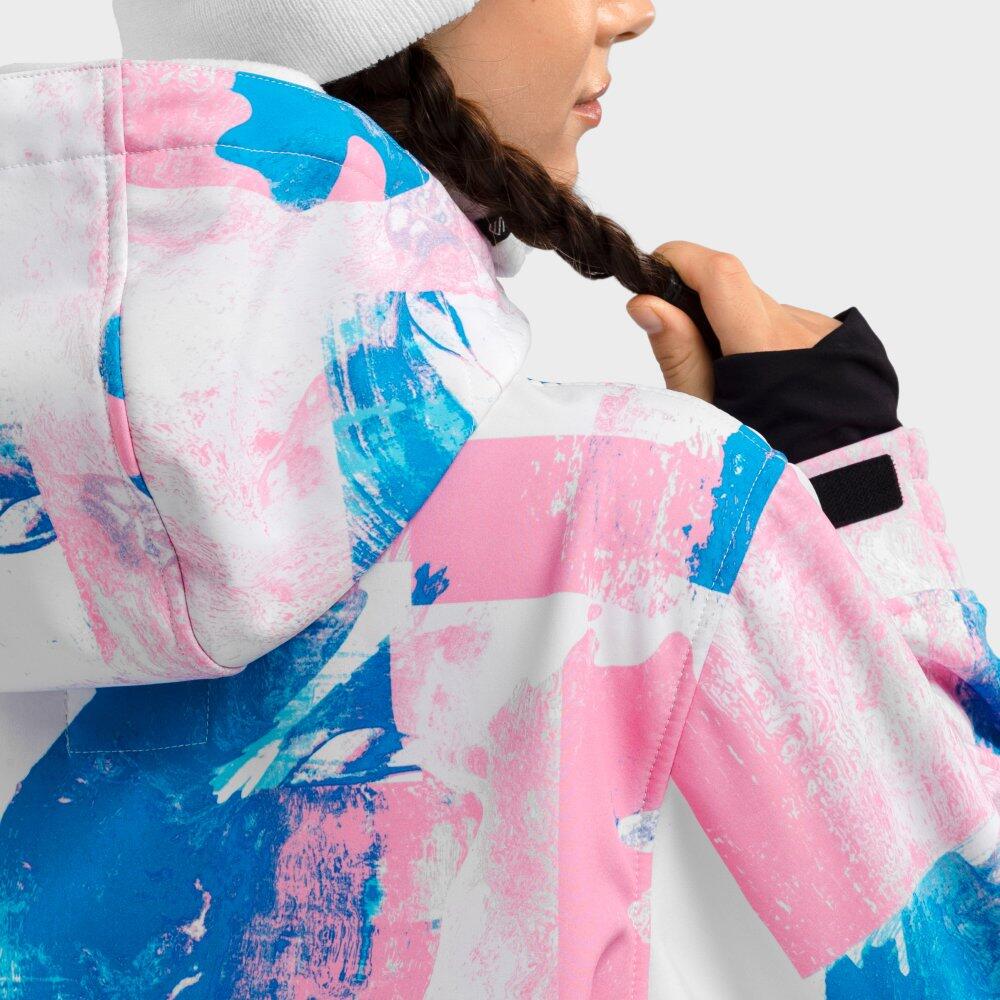 Damen Wintersport snowboardjacke für W1-W Holi Bubblegum Pink 5/7