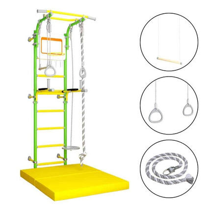 Sprossenwand mit Klimmzugstange Next 1 Klettergerüst für Kinder und Erwachsene
