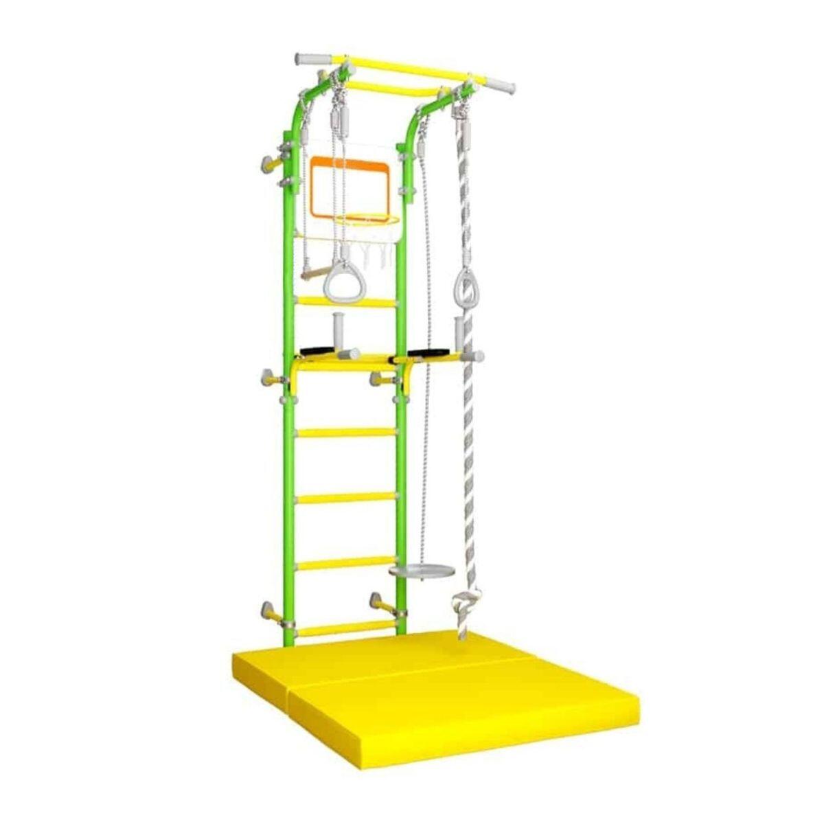 Espaldera de gimnasia para niños Next Max - Parque interior con colchoneta 7/7