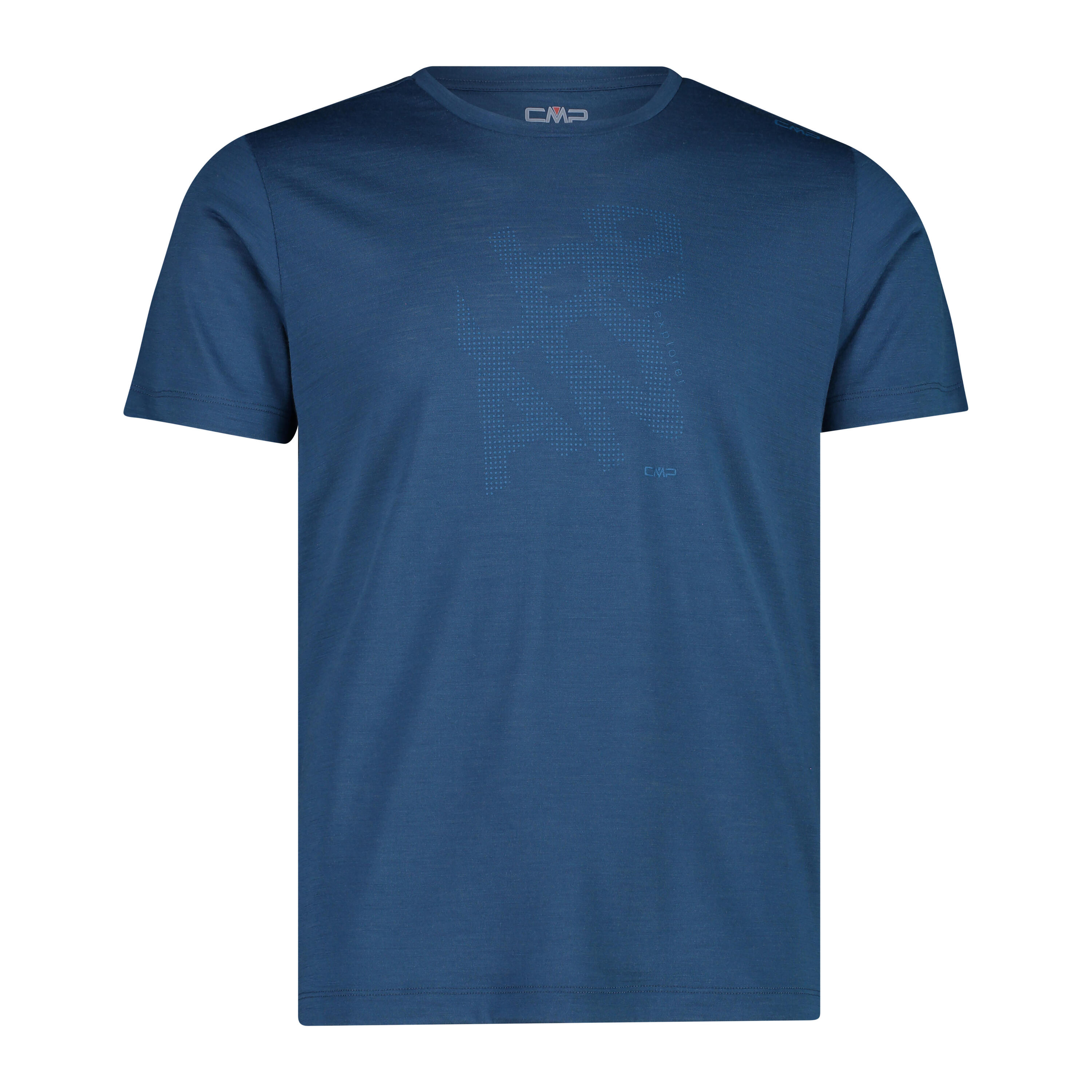 Camiseta de cuello redondo de lana merino CMP
