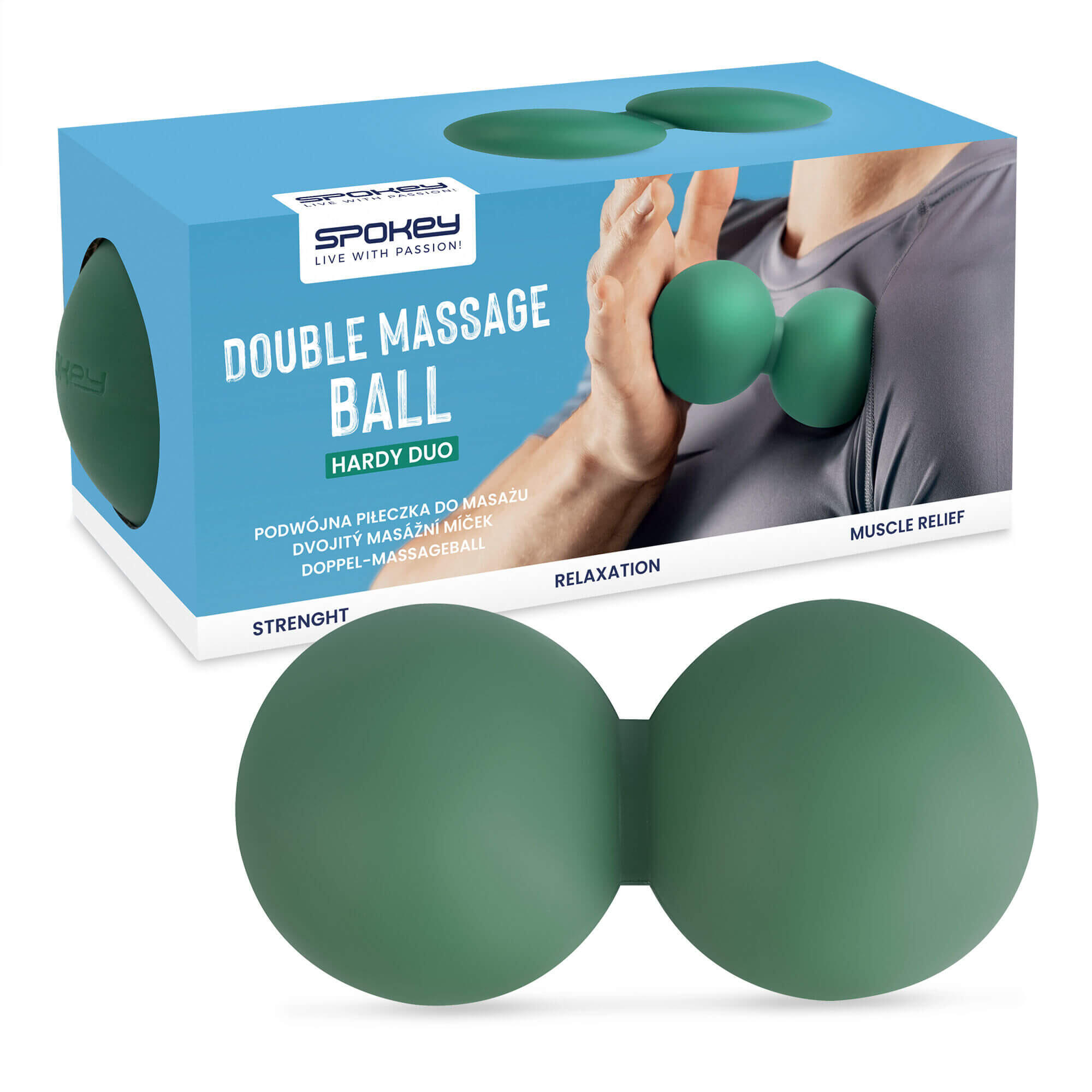 Spokey Hardy Duo Doppelmassageball 6/6
