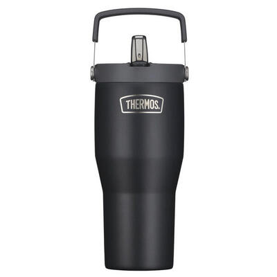 Trinkbecher Refreshing Flip Strohhalm Isolierbecher Trinkflasche 0,85 L