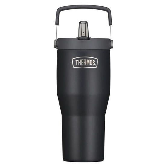 Trinkbecher Refreshing Flip Strohhalm Isolierbecher Trinkflasche 0,85 L