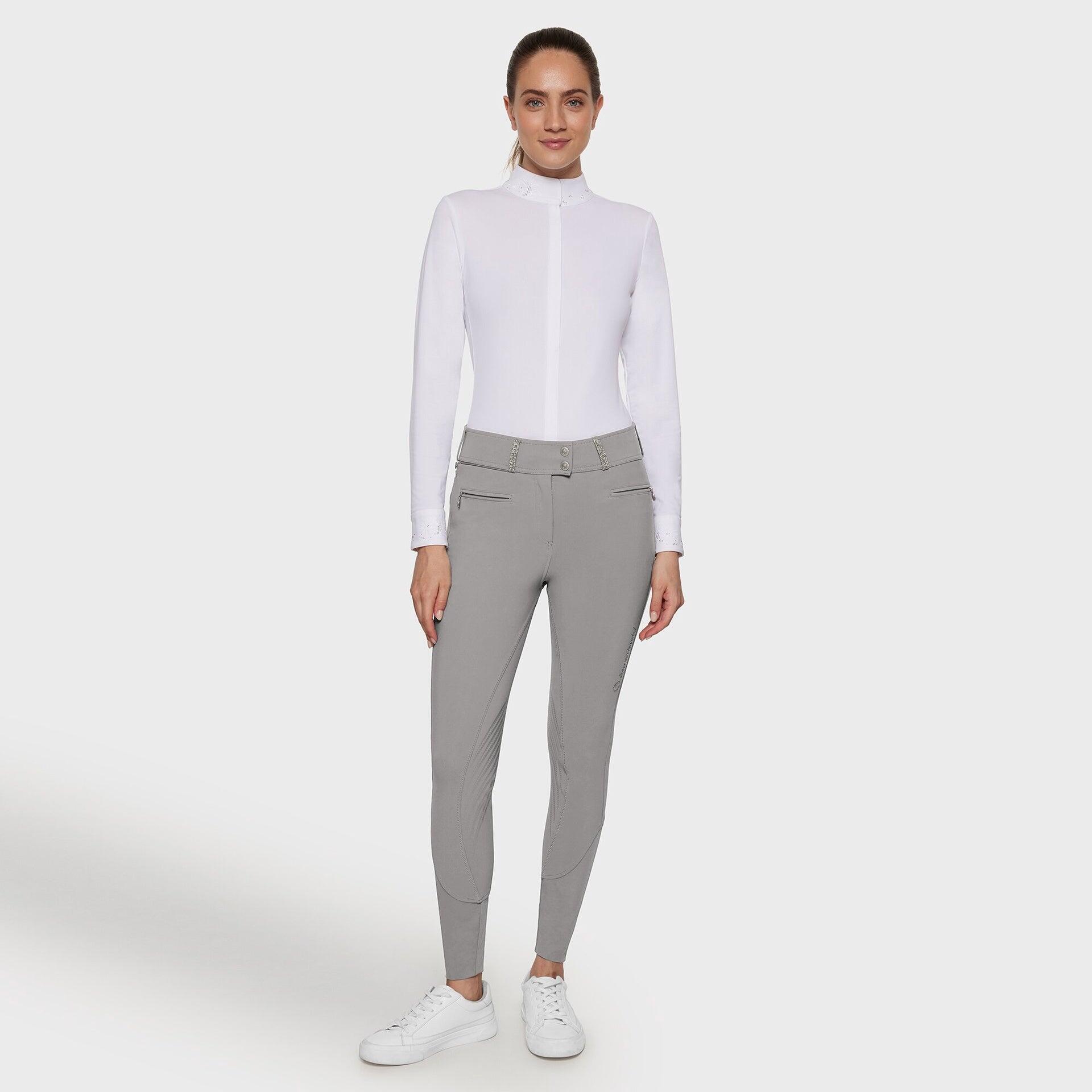 Samshield Claranova Full Grip Rijbroek Dames Ss25 Kleurloos - 7/7