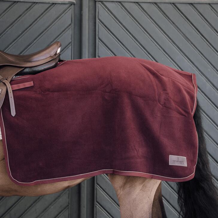 Ausreitdecke quadrat heavy fleece kariert medium 7/7
