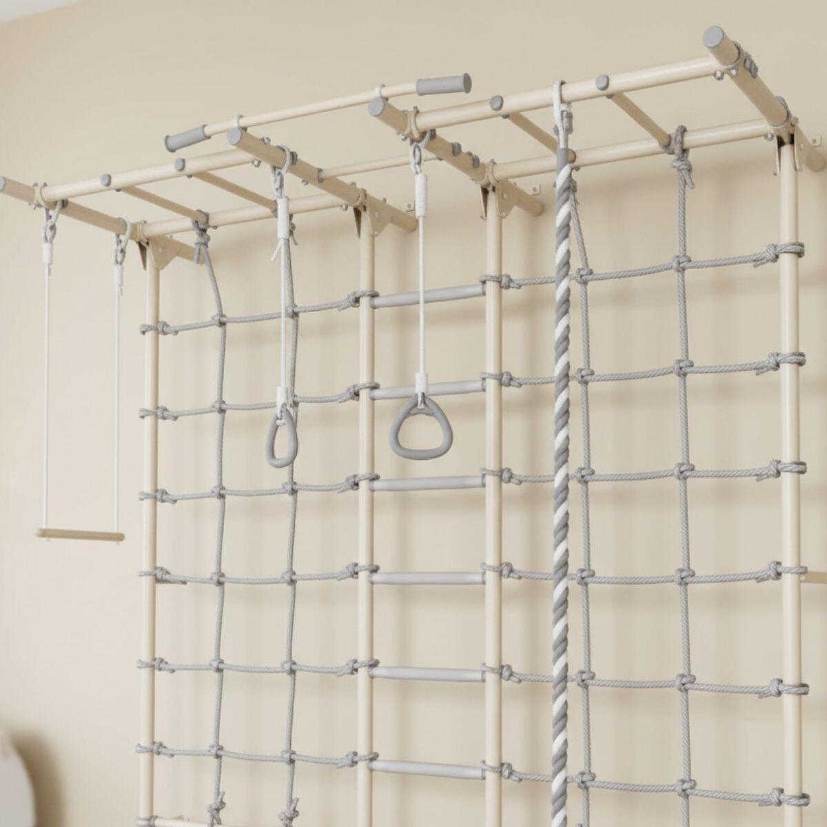 Enfant Gymnastique Montessori Aire de Jeux 219x154 cm Kometa Next 5 Dual Blanc 3/7