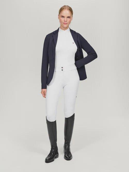 Tommy Hilfiger Equestrian Avon Wedstrijdshirt Lange Mouwen Dames Ss25 Wit - 7/7