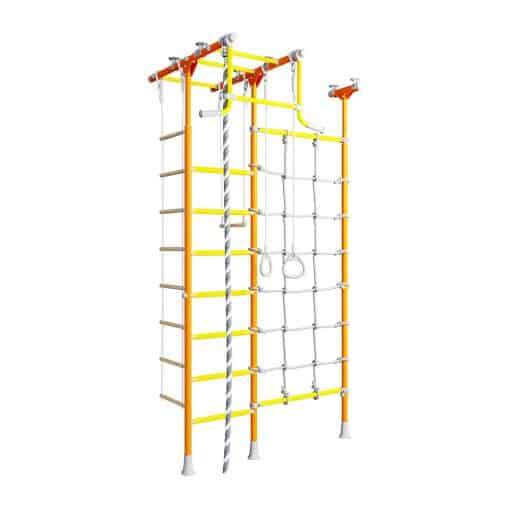 Enfant espalier de gymnastique intérieur filet d'escalade Merkury 2 Orange 7/7