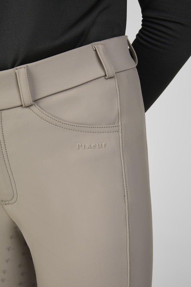 Pikeur Braddy Sd Midwaist Kinder Rijbroek Blauw - 5/7