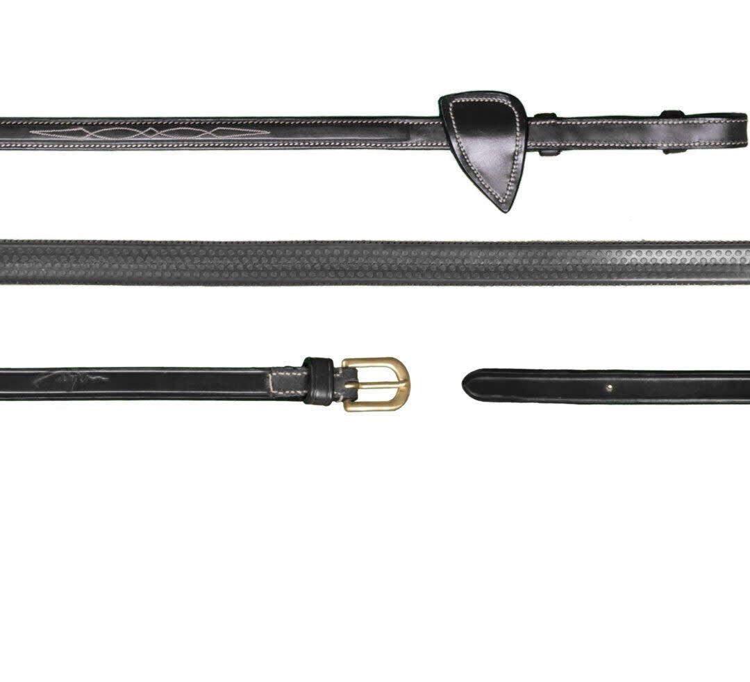 Dy'on 1/2 Rubber Teugels Bruin - 2/5