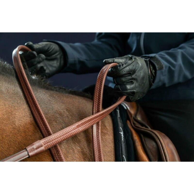 Dy'on 1/2 Rubber Teugels Bruin -