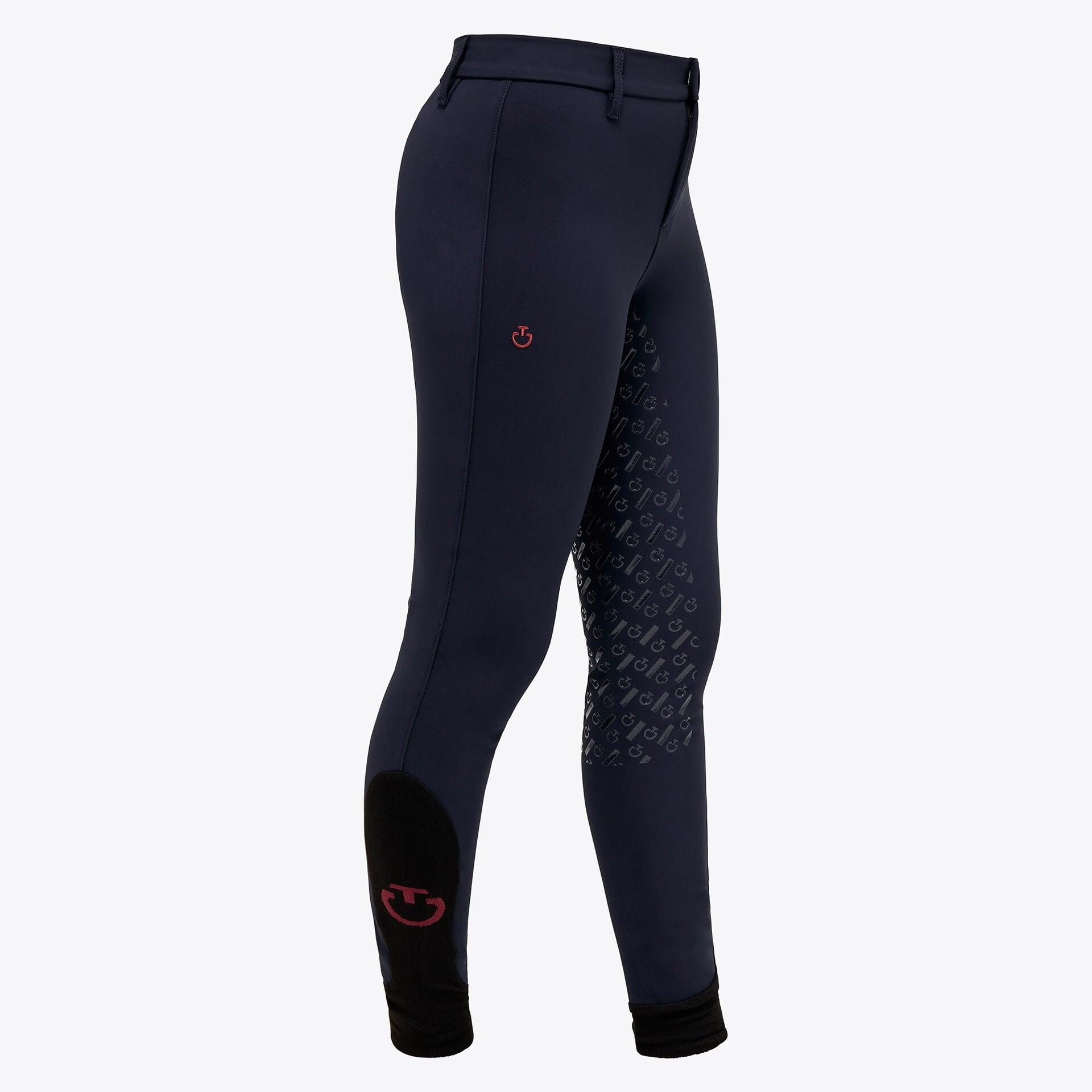 Cavalleria Toscana Kids Ct Line System Rijbroek Dark Purple (3a00) Grijs - 7/7