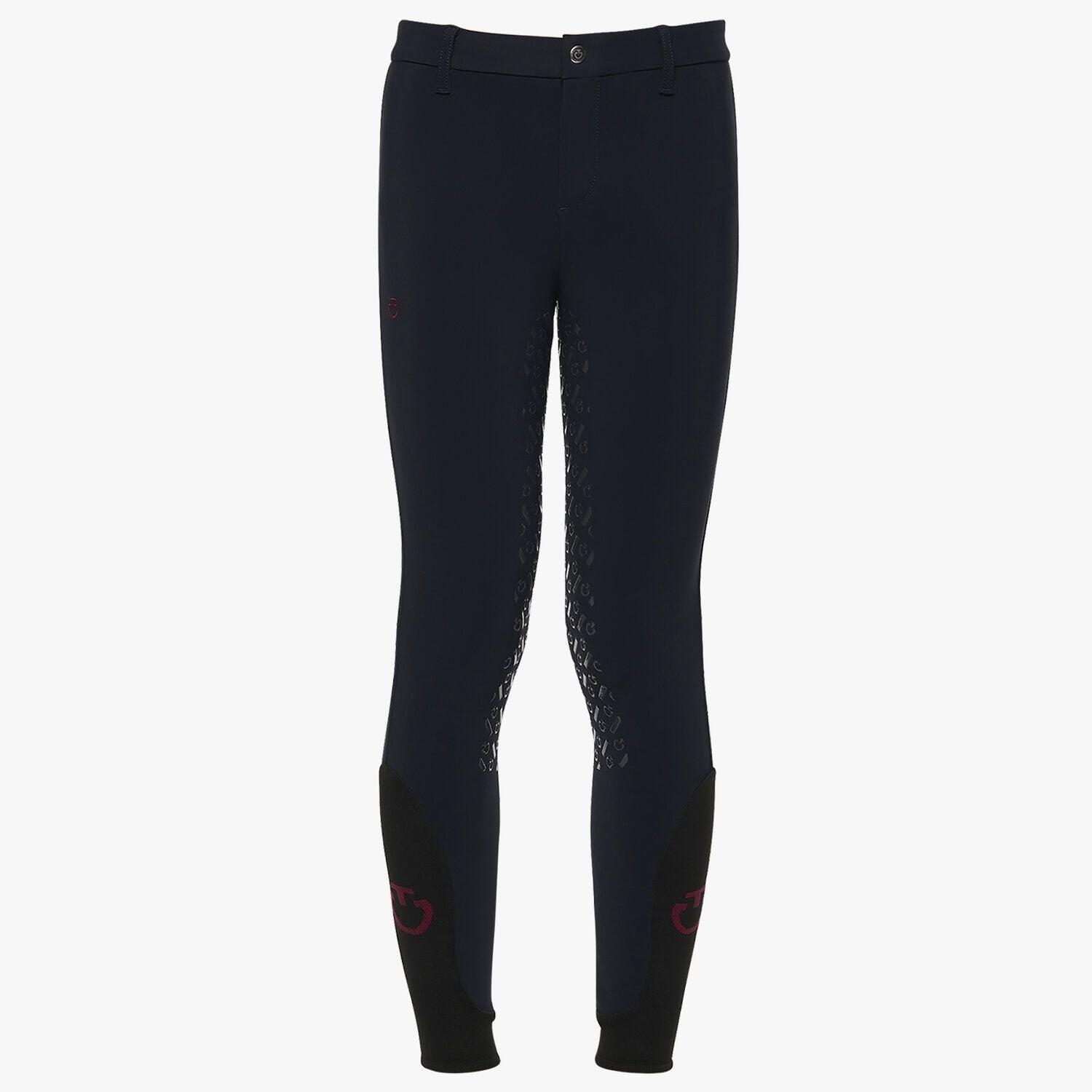 Cavalleria Toscana Kids Ct Line System Rijbroek Dark Purple (3a00) Grijs - 4/7