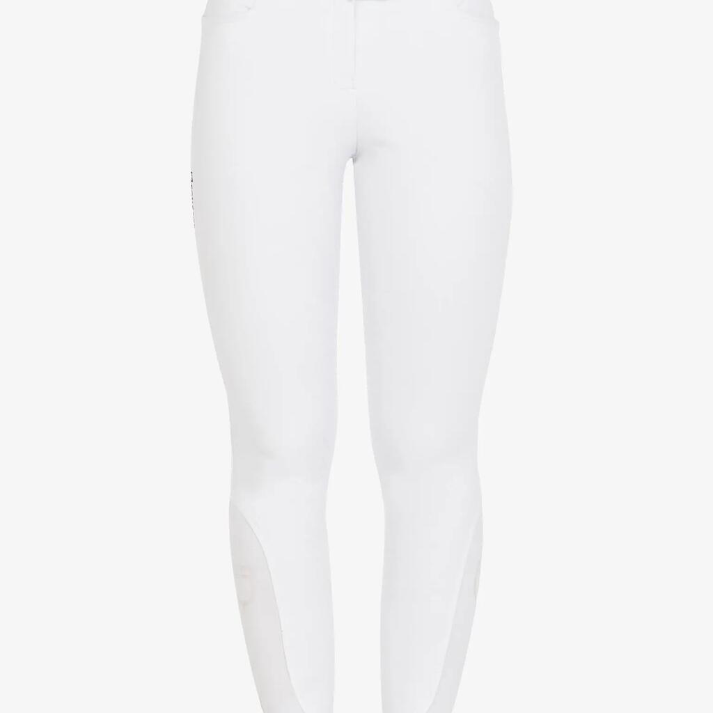 Women's summer slim fit pants in bi-stretch technical fabric