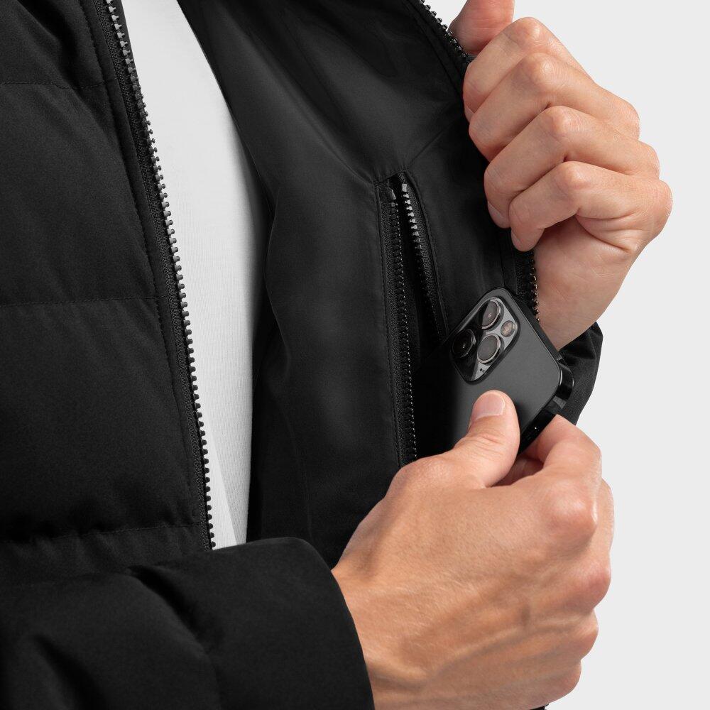 Doudoune imperméable homme Lifestyle Shelter Noir 5/7