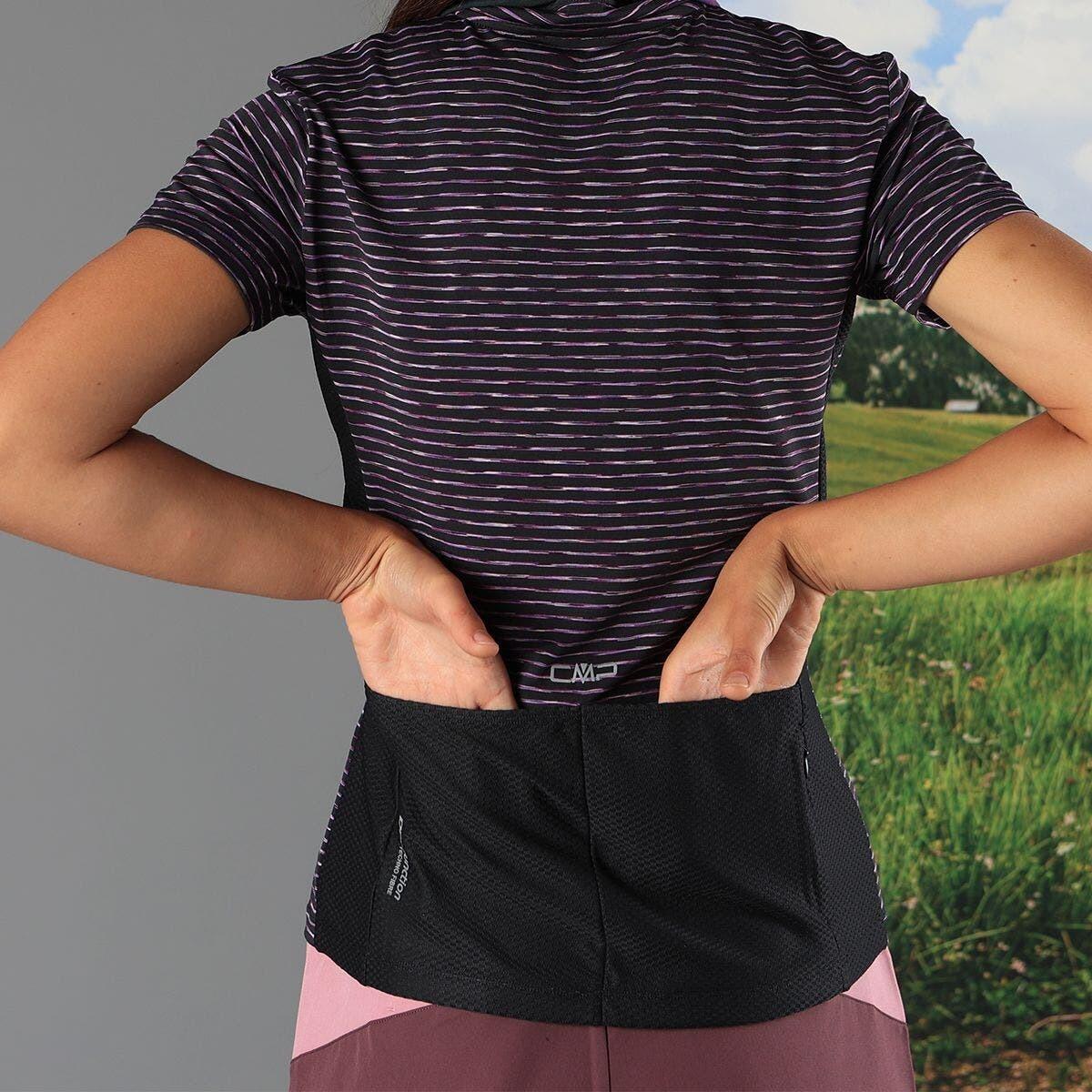 T-shirt da donna con mezza zip CMP 4/5