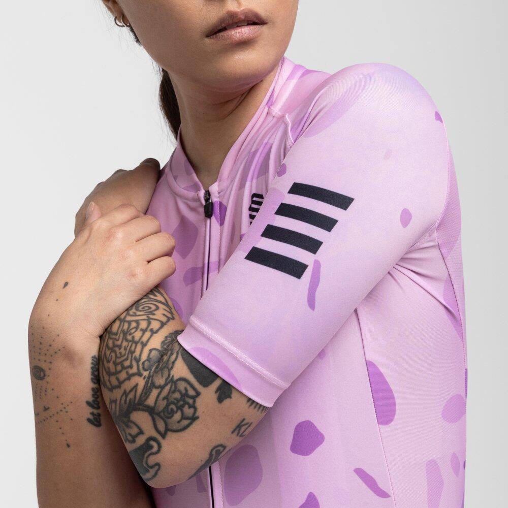 Maglia da ciclismo a maniche corte donna M2 Bloomer Lavanda 4/8