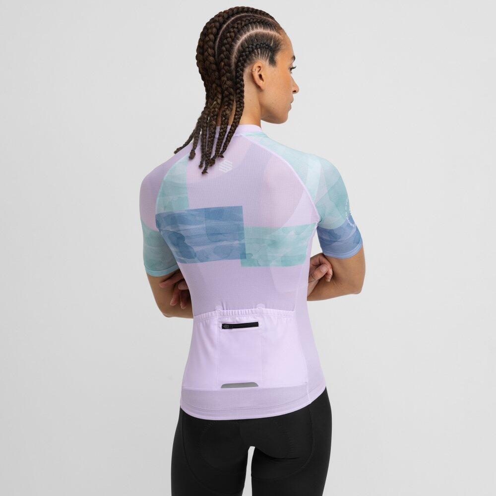 Damen Radsport ultraleichtes radtrikot für M3 Radiant Lila 6/8