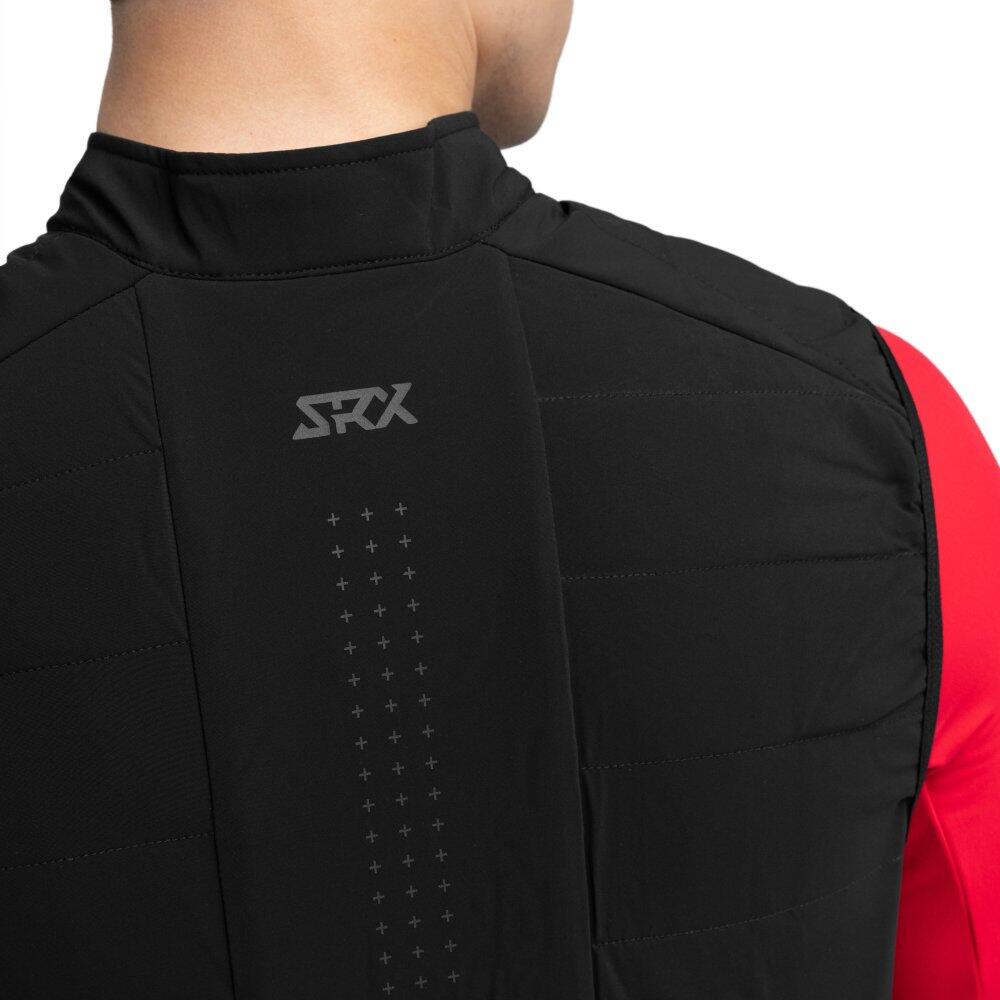 Gilet vélo thermique homme Cyclisme SRX Ultra Warm Noir 5/7