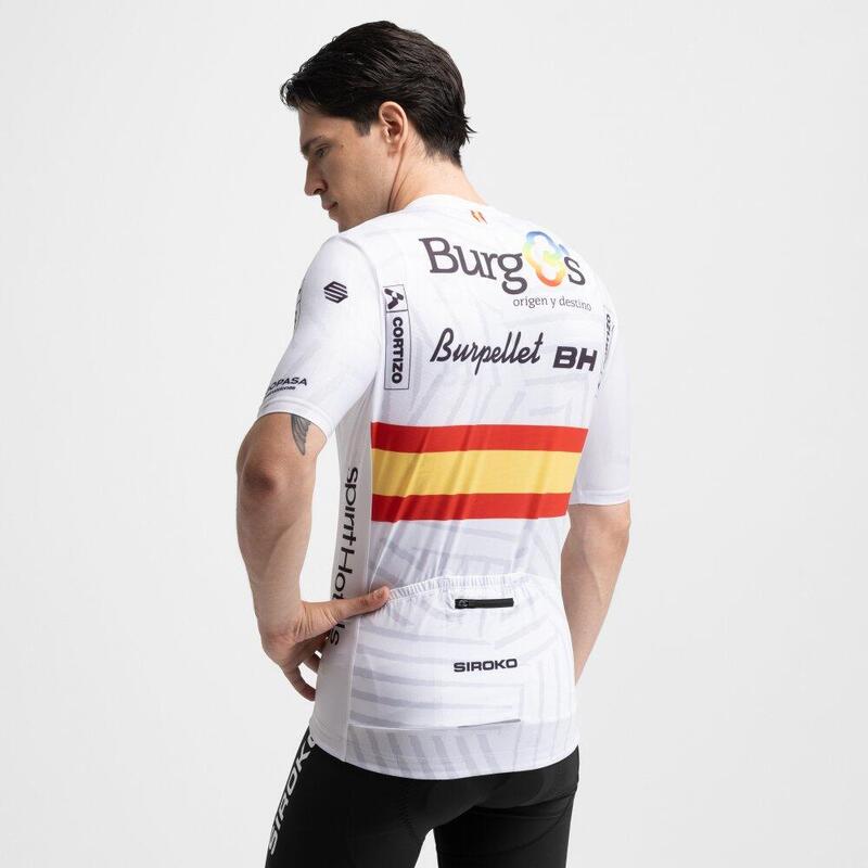 Pánský cyklistický dres s krátkým rukávem burgos burpellet bh x siroko BBB