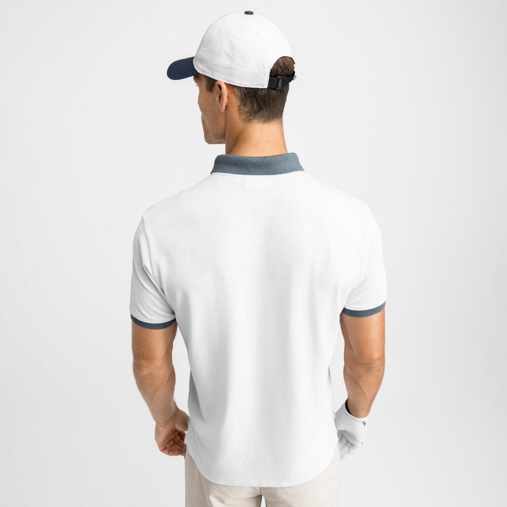 Herren Golf piqué-poloshirt Pinehurst White Weiß 6/8