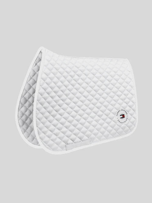 Tommy Hilfiger Equestrian Global Waffle Zadeldek Wit - 3/7