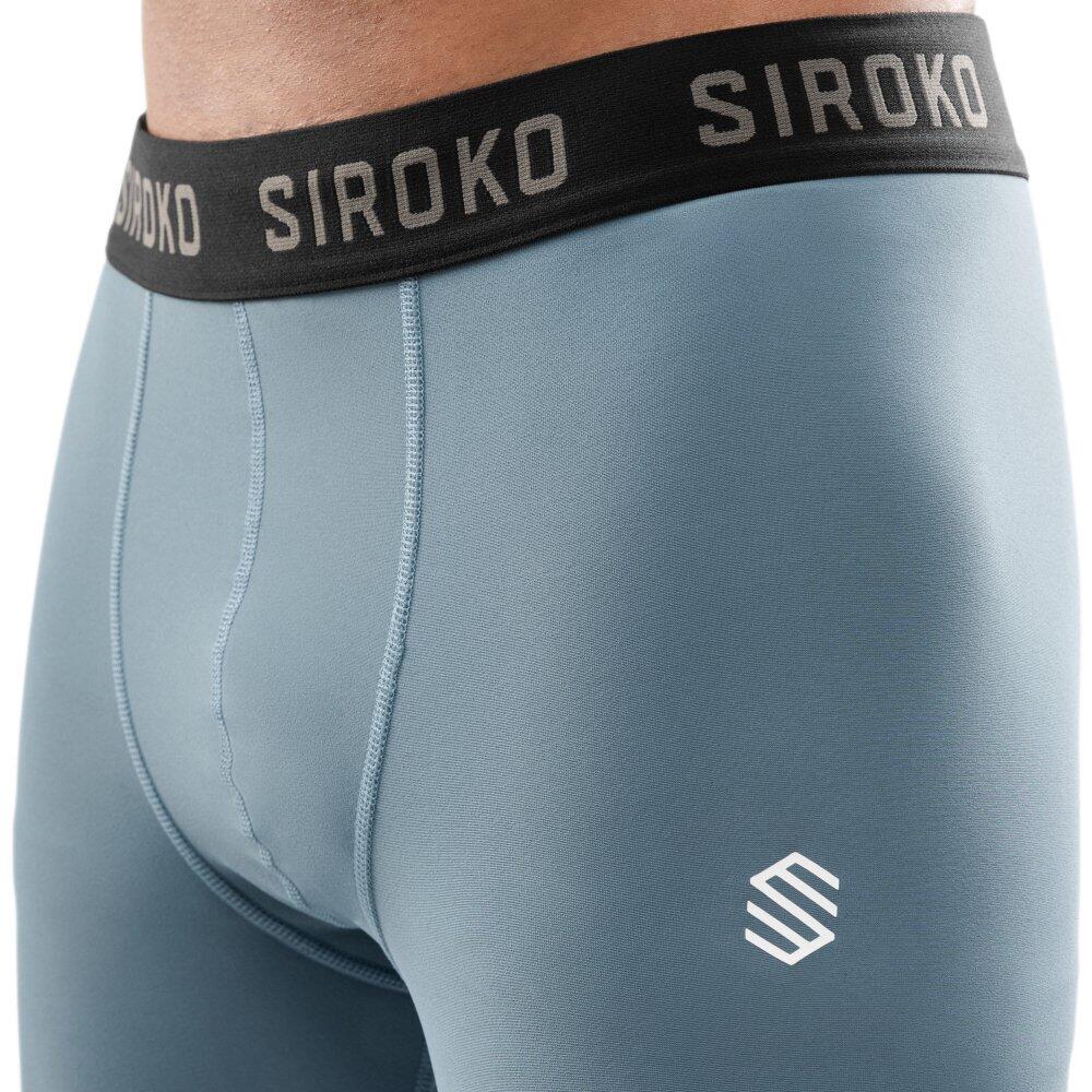 Calças interiores térmicas para homem Desportos de inverno Lift Azul-aço 5/7