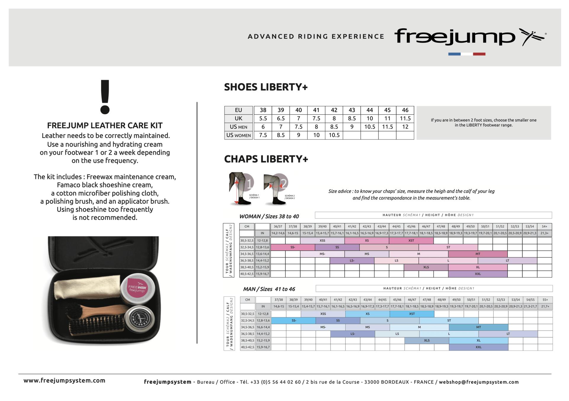 Freejump Liberty + Chaps Zwart - 5/5