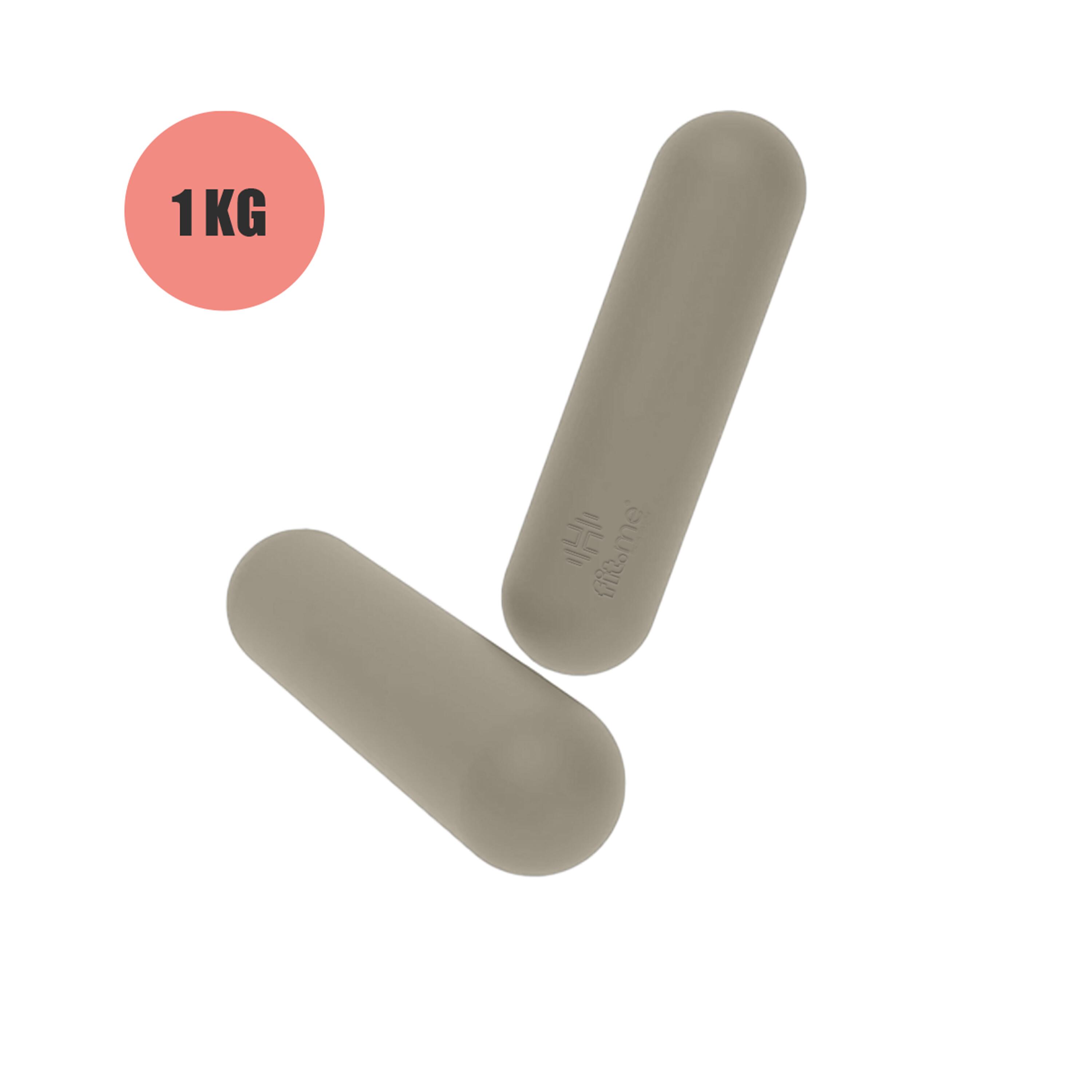 ZESTAW HANTLE HANTELKI DO ĆWICZEŃ PILATES FITNESS 2x 1KG 2/7