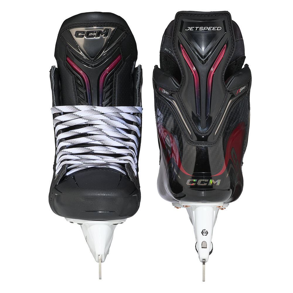 Jetspeed FT8 Pro Ice Hockey Skates - Black - Adults