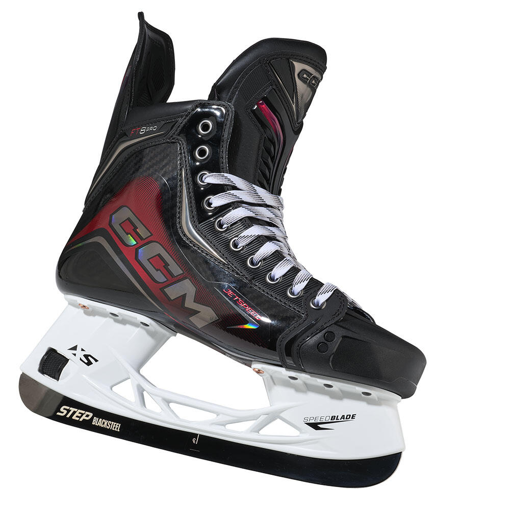 Jetspeed FT8 Pro - IJshockeyschaatsen - Zwart - Volwassenen 4/7
