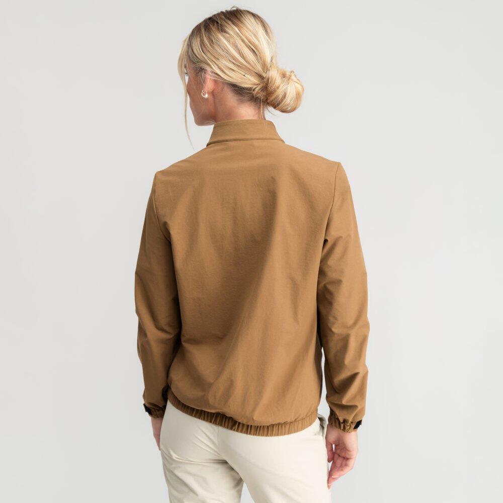 Damen Golf regenjacke Muirfield-W Mustard Braun 6/8