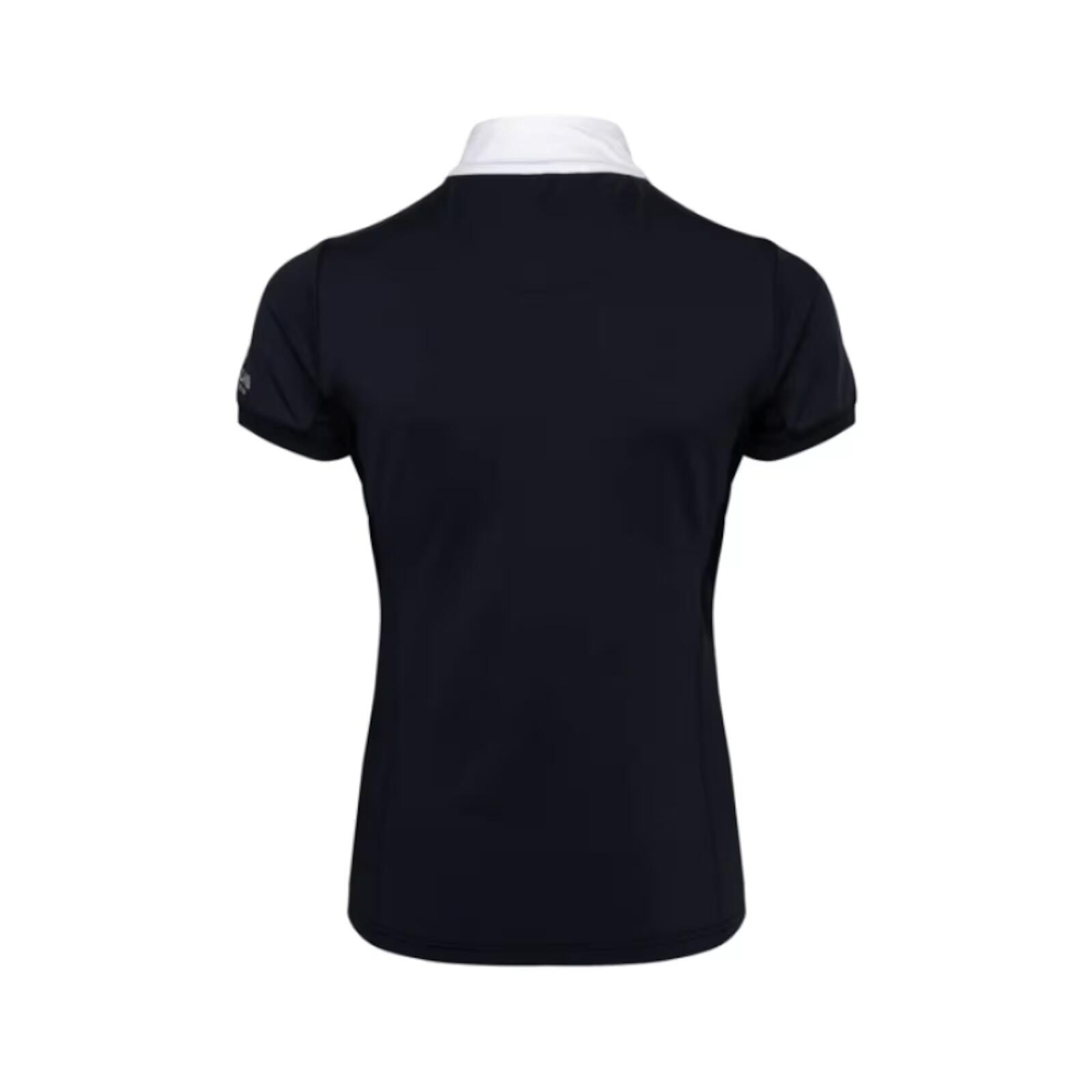 Kingsland Classic Show Shirt Short Sleeves Dames Wit - 4/4