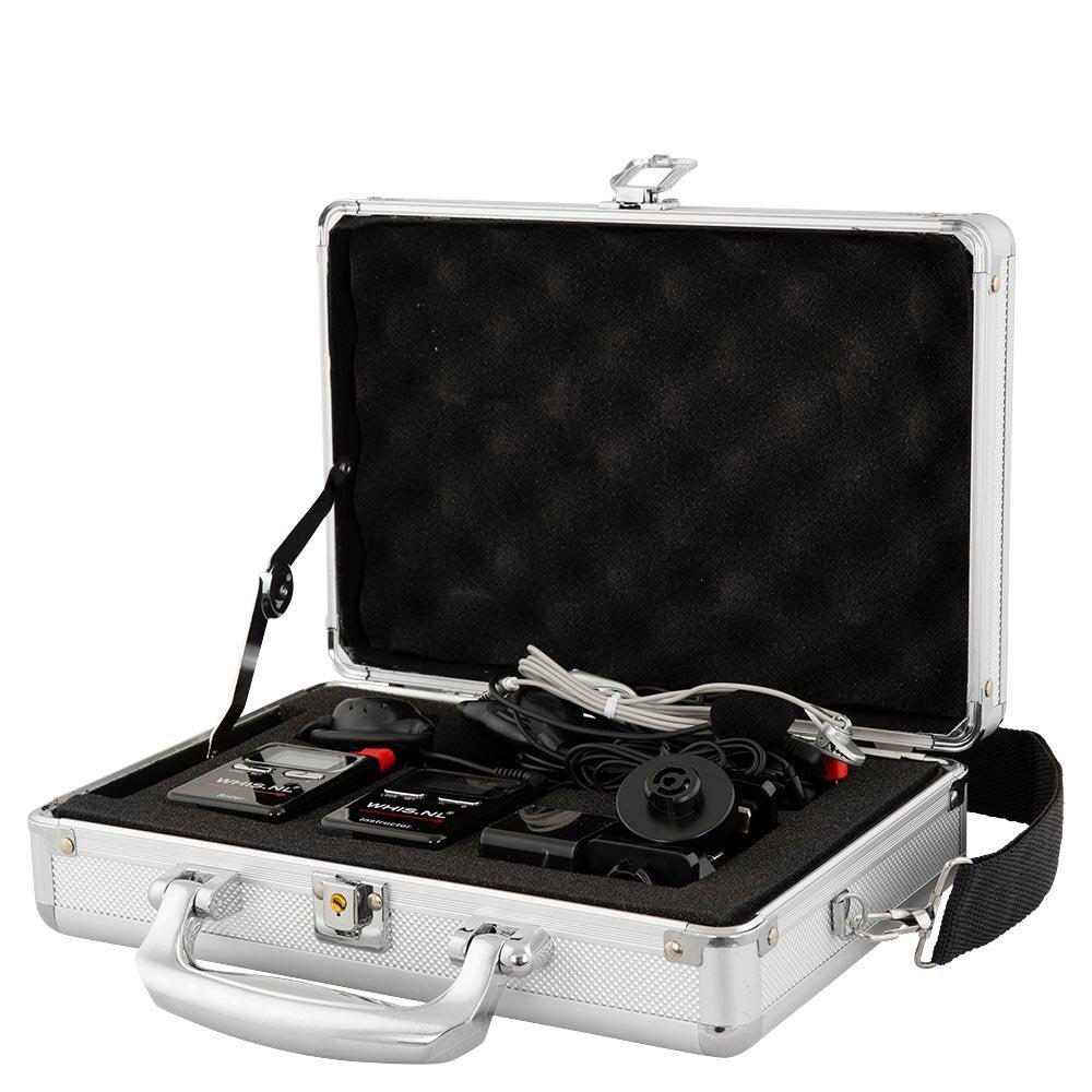 Custodia con 1 trasmettitore e 1 ricevitore originale Whis 7/7