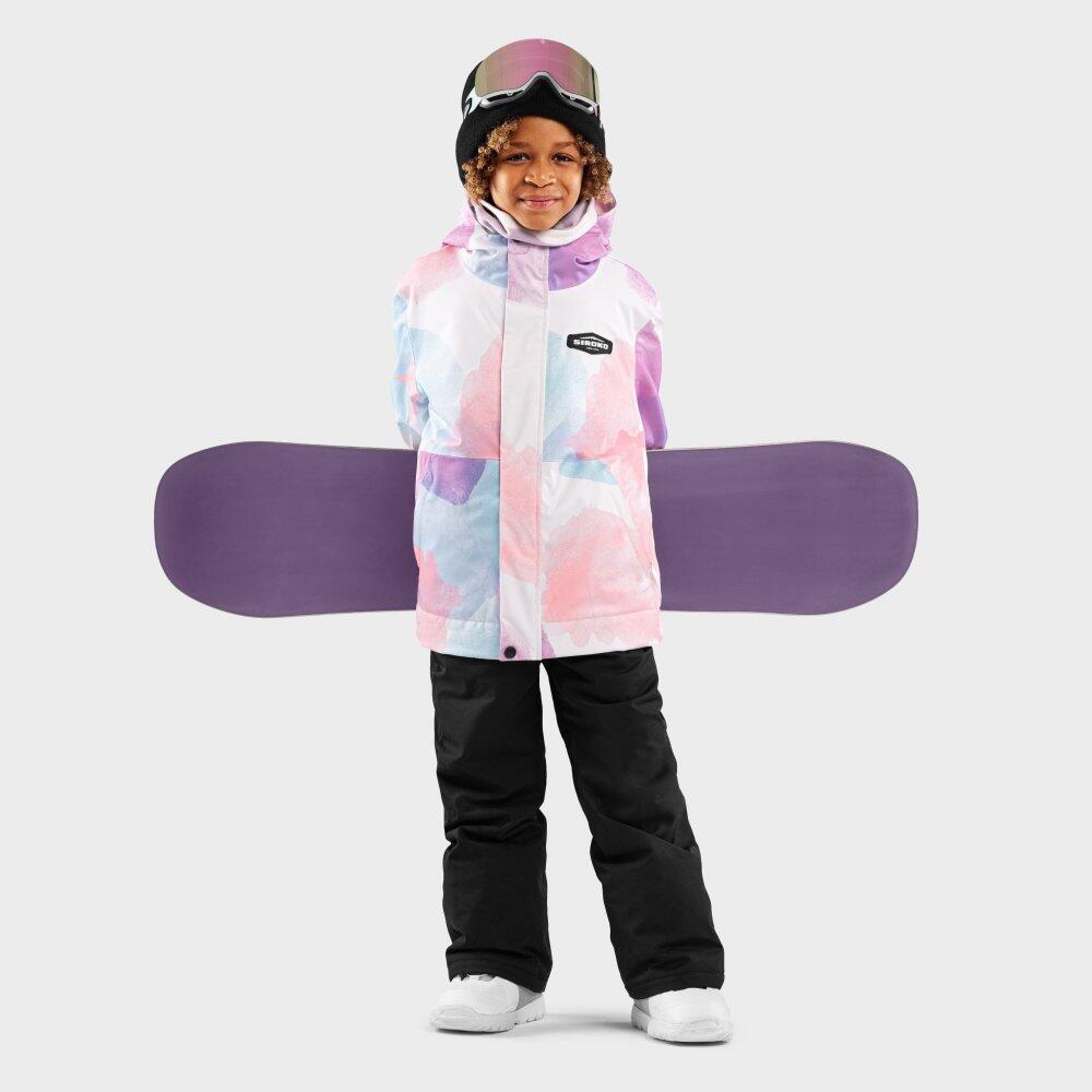 Kinder Wintersport Snowboardjacke für Jungen KW1 Dreamy Mehrfarbig 4/7