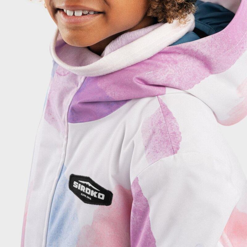 Geacă de snowboard pentru băieți KW1 Dreamy Multicolor