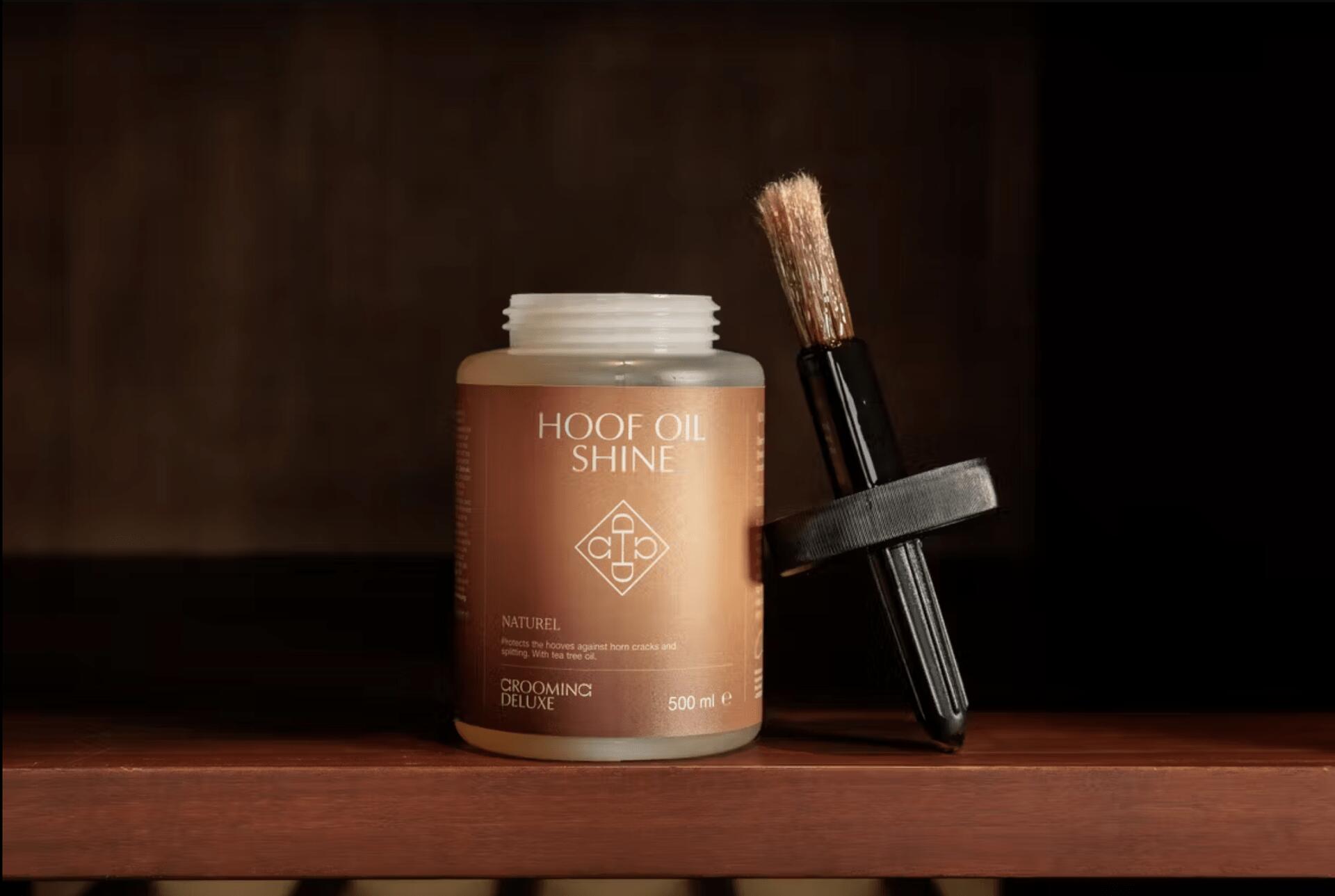 Olio per zoccoli di cavallo Grooming Deluxe Shine 2/4