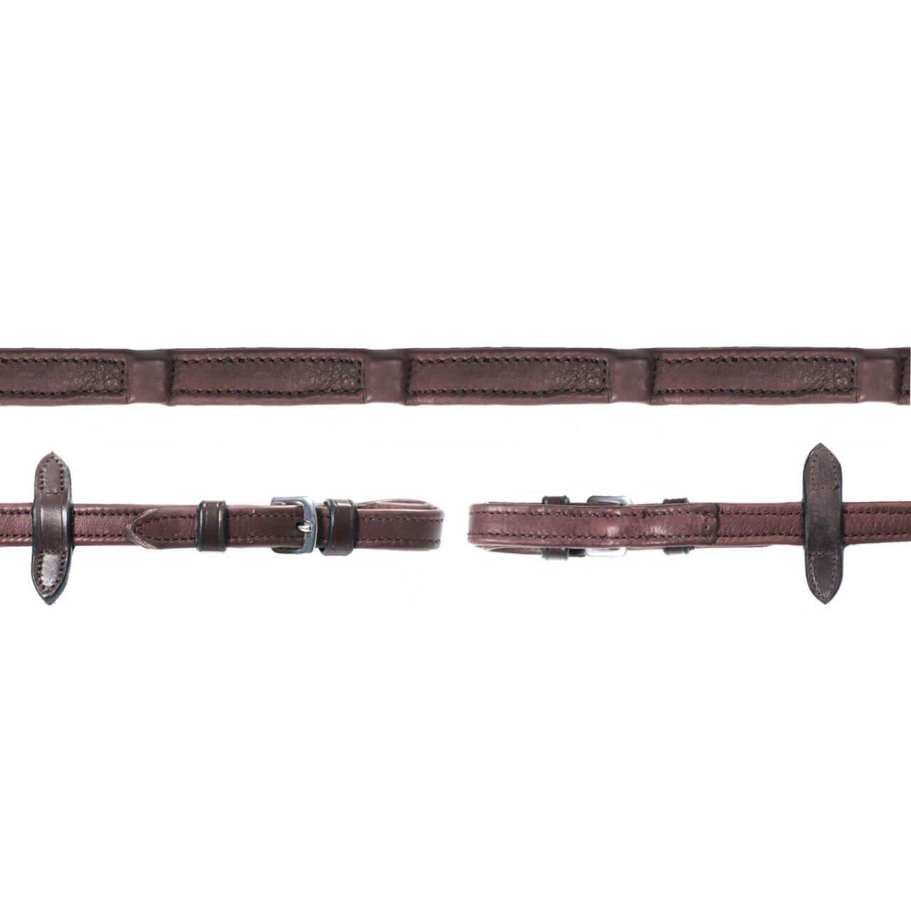 Rênes en cuir pour cheval Schockemöehle Durasoft 2/2