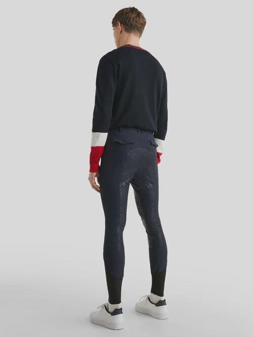 Tommy Hilfiger Equestrian Heren Rijbroek Fullseat Pro Desert Sky Blauw - 3/7