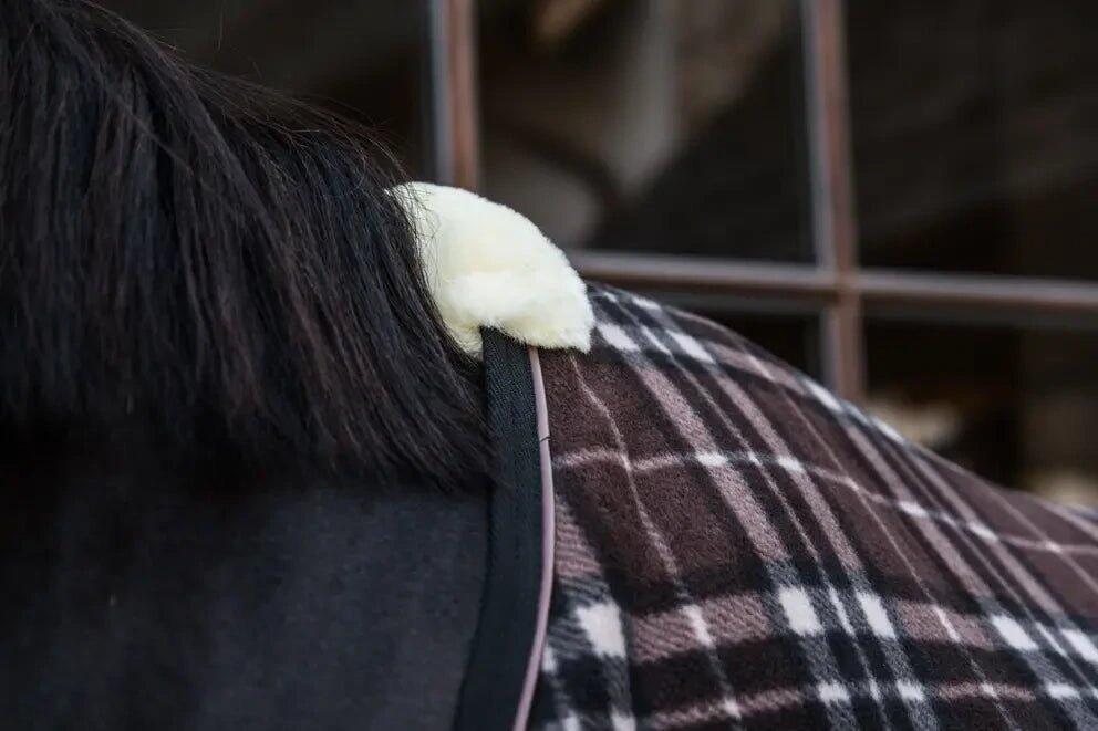 Fleece Deken - Geruit Bruin - 145/195 7/7