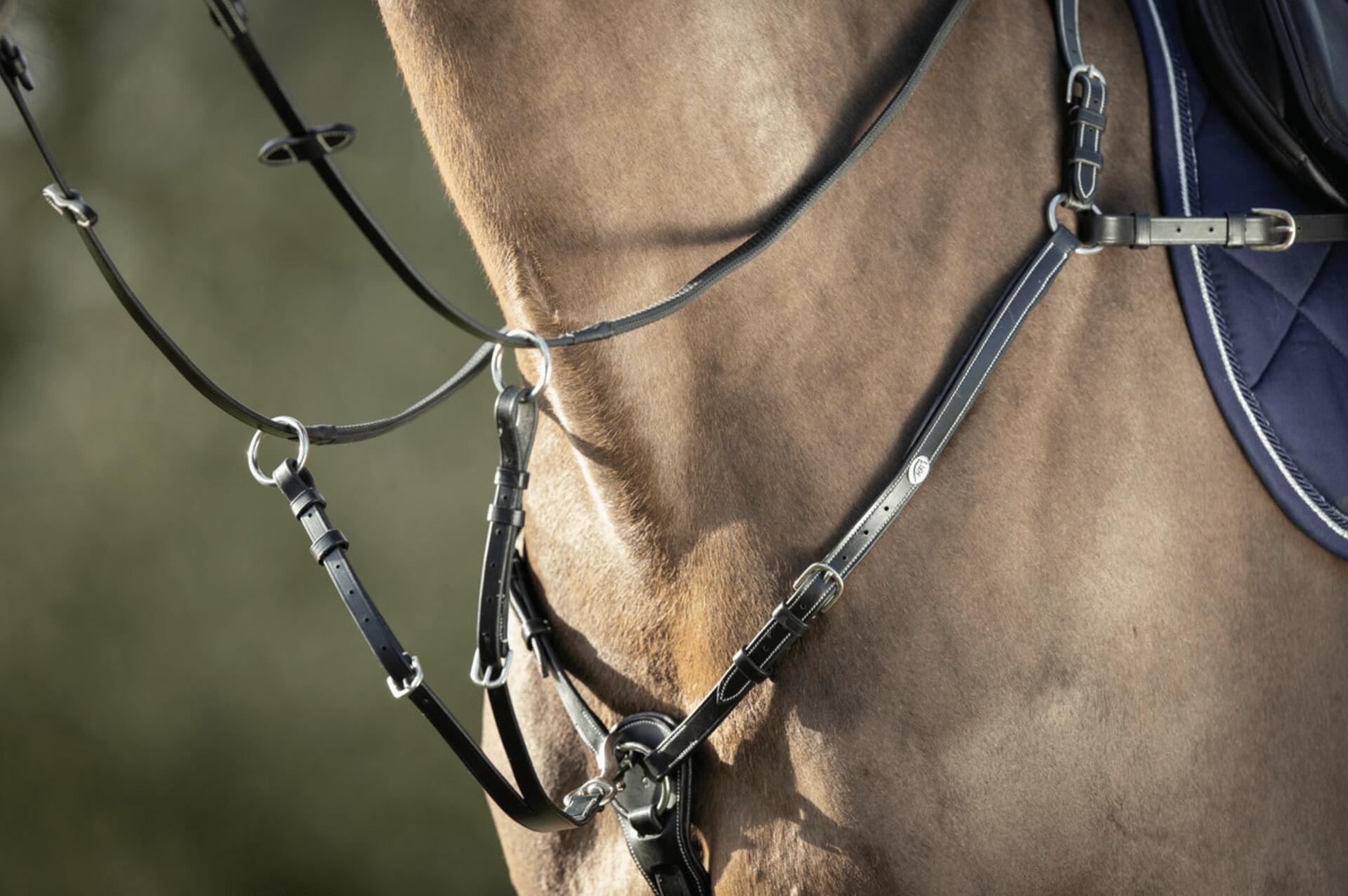 Collier de chasse pour cheval HFI "Long bridge" 4/5