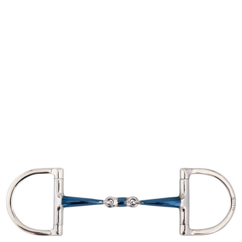 Bocado Verdun para caballo curvo de doble pechera BR Equitation Sweet Iron 3/3