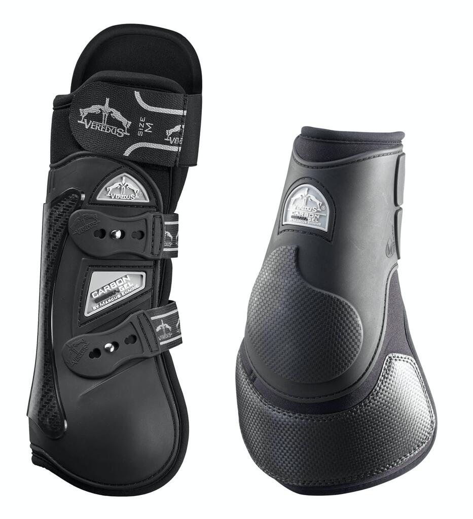 Veredus Carbon Gel Xpro Kogelbeschermers Zwart - 2/3