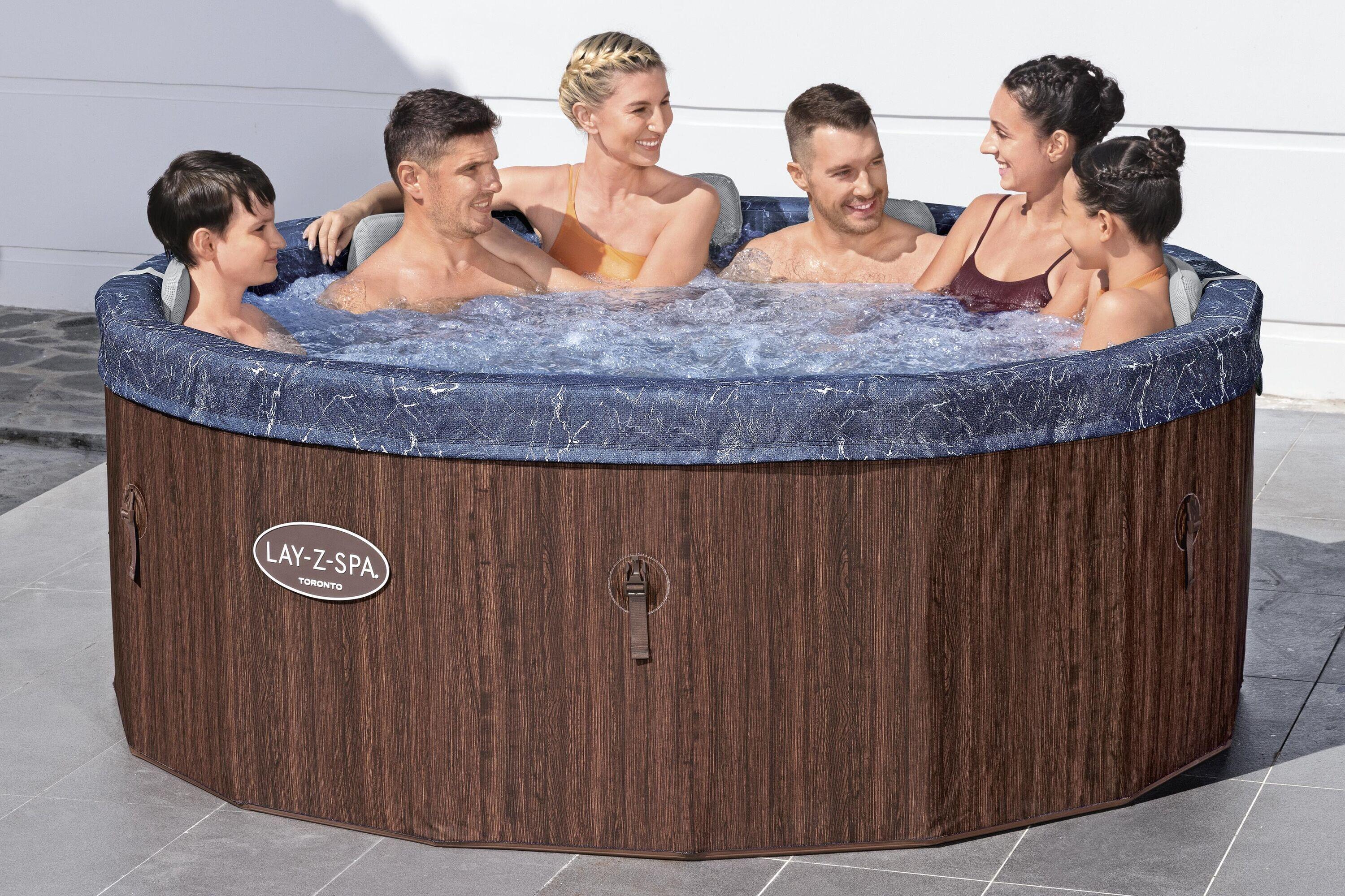 Bestway Spa Inflável Lay-Z-Spa Toronto ThermaCore UltraFit Smart Ø190 x 70 cm 4/7