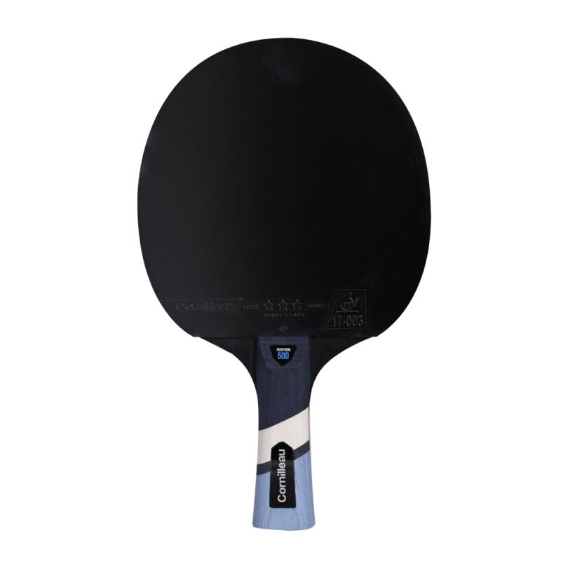 Cornilleau - Raquette De Ping-pong Perform 500 - Raquette De Tennis De Table - Noir|rouge - Concave - Decathlon