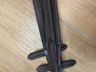 Euroriding Toulon Rubber Teugels Zwart - 2/4