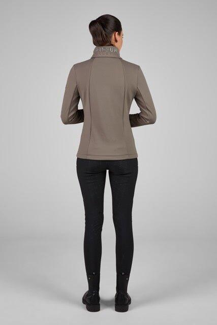 Fleecejacke Damen Selection slate brown 7/7