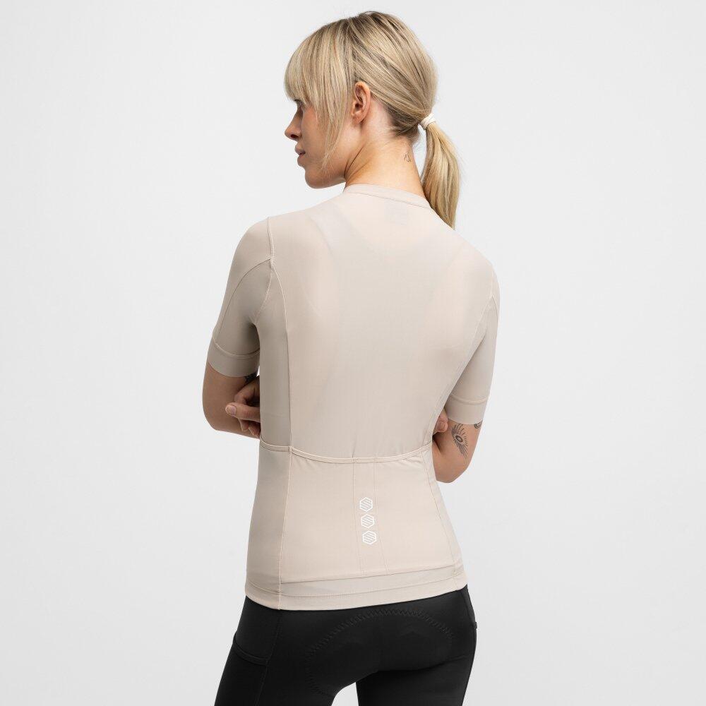 Damen Radsport kurzärmeliges gravel-radtrikot GM2 Raíz Beige 6/7