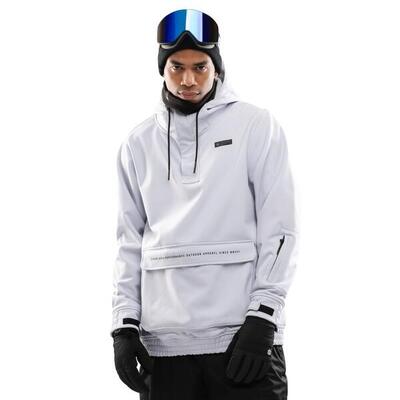 Herren Wintersport snowboardjacke für W3 Lhotse Grau